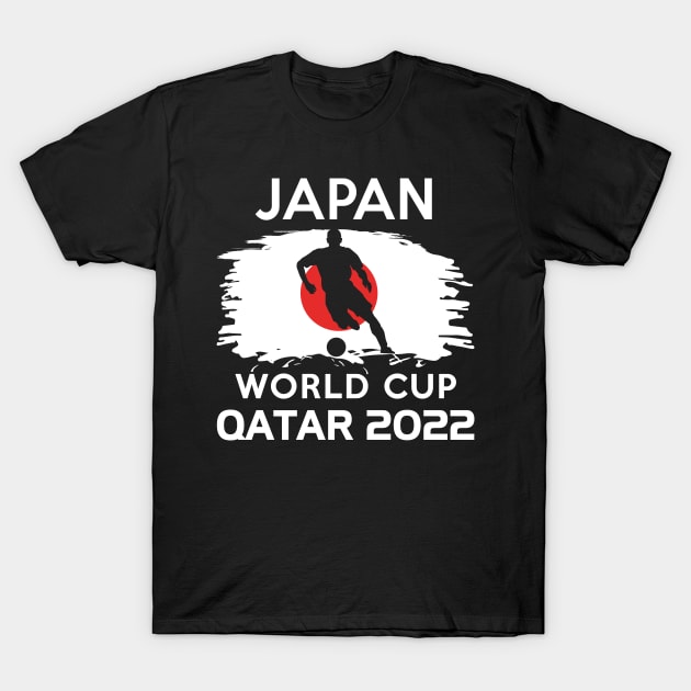 World Cup 2022 Japan Team T-Shirt by adik